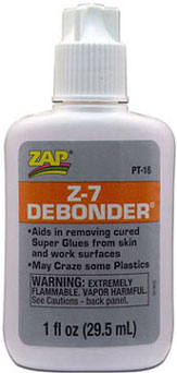 Dollhouse Miniature Pt-16, 1 oz.. Z-7 Debonder, 6/Pk